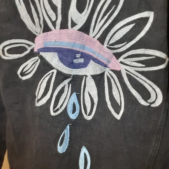 NWT Cristina Martinez Oversize Denim Jacket - Picture 6 of 15